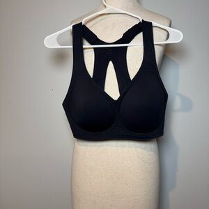 Fanka Sleek Black Racerback Bra superior support